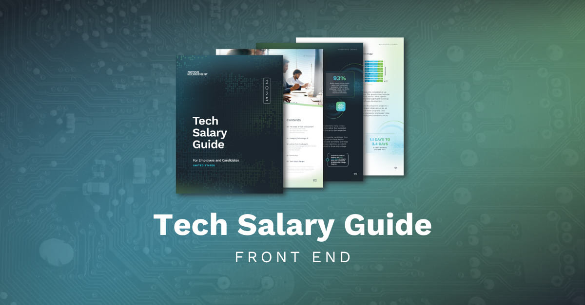 2025 Salary Guide: Front End Developer and Engineer Salaries